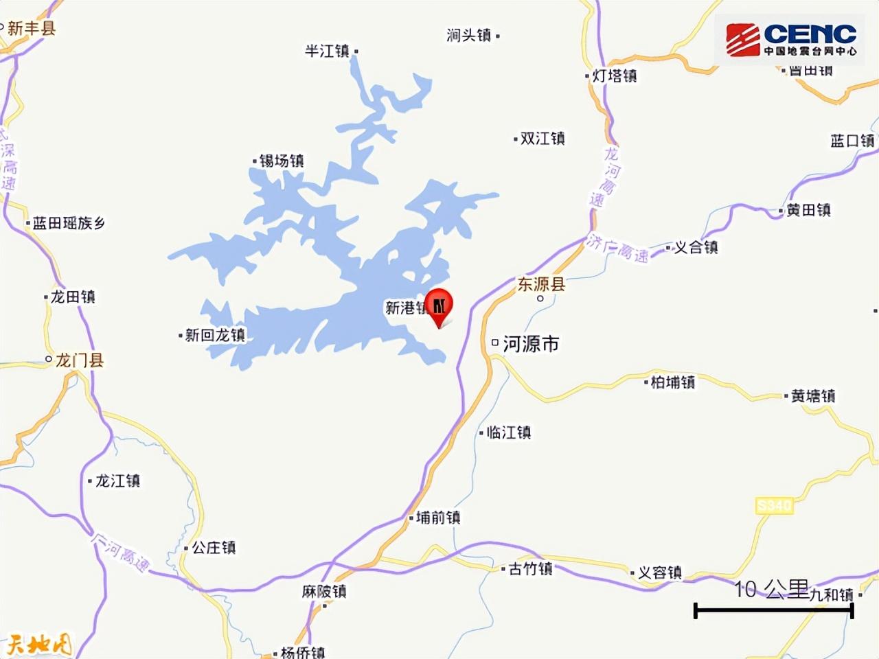 广州今日地震最新消息更新