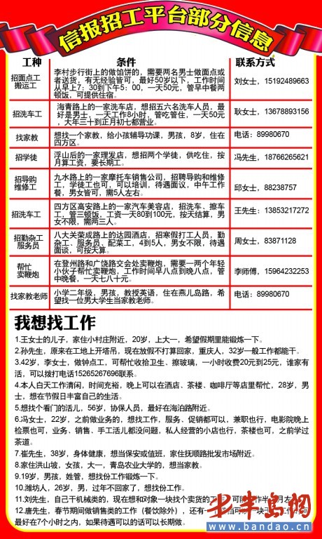临朐最新钟点工招聘信息，时代需求与社会的脉动同步更新