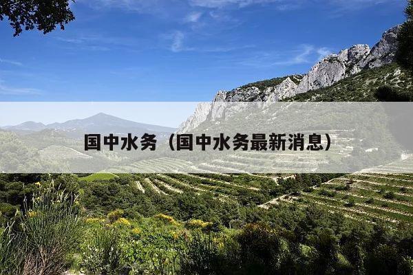 国中水务最新动态，自然美景的探索之旅